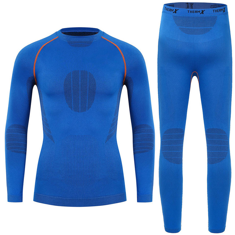 YOOY Ziemas Zēnu Slēpošanas Termoveļas Komplekti Bērnu Funkcionāli Krekli Un Bikses Meiteņu Sporta Komplekts Bērniem Ātri Nožūst Krekli un Bikses