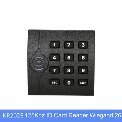 KR202E proximity kártyaolvasó beléptető rendszer kártyaolvasó 125khz 13.56mhz hozzáférési slave olvasó ip65 vízálló Wiegand 26/34