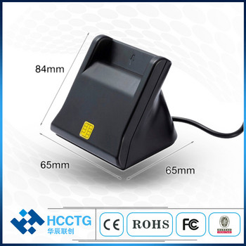 Desktop ISO 7816 USB 2.0 IC Chip Smart Card Reader DCR31