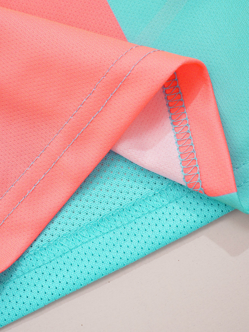 Copii Băieți Costum Sport Tricou cu mânecă scurtă și Set pantaloni scurți Fotbal Tenis Fotbal Baschet Uniforme Joc Antrenament Îmbrăcăminte sportivă