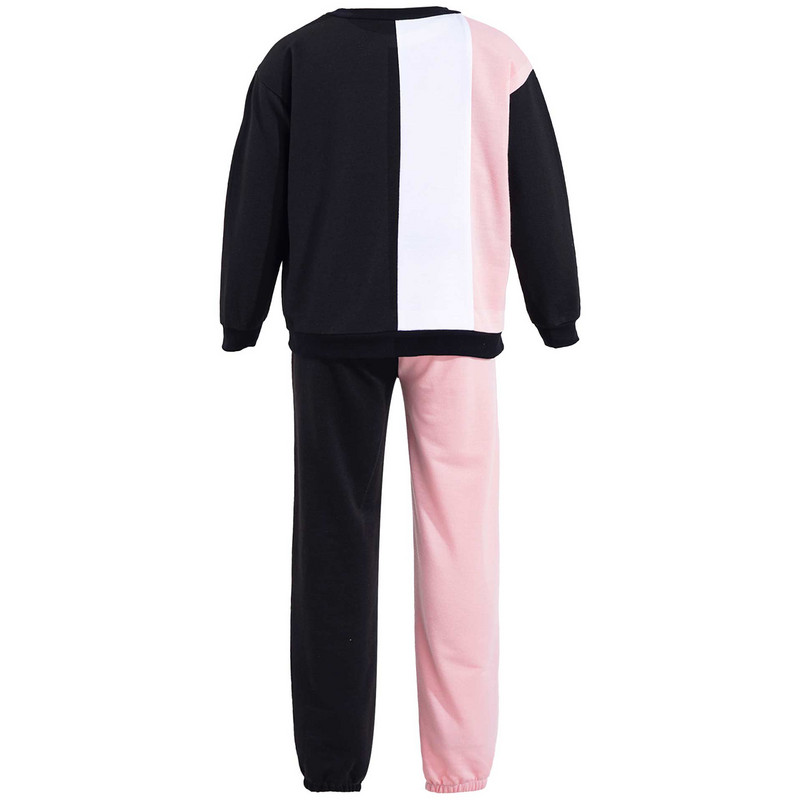 Μόδα Παιδικό Αθλητικό Σετ Αθλητικές φόρμες για κορίτσια Παιδικά casual αθλητικά ρούχα Μακρυμάνικο πουλόβερ με παντελόνι φόρμες γυμναστικής