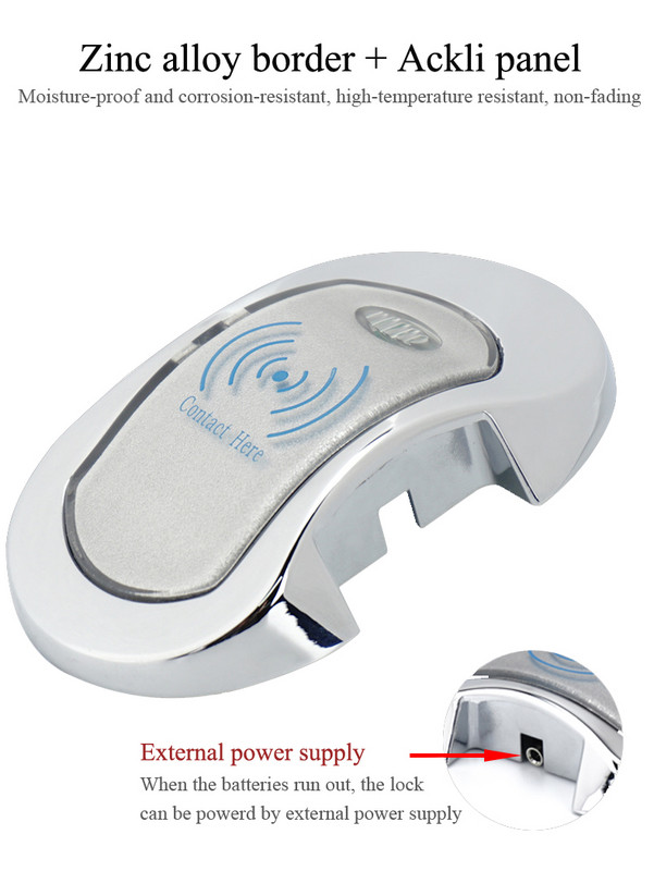 bezmaksas piegāde 125khz RFID EM karte Pirts skapja slēdzene, viedā skapja slēdzene/saunas atslēga peldbaseinam, golfa laukuma skapis