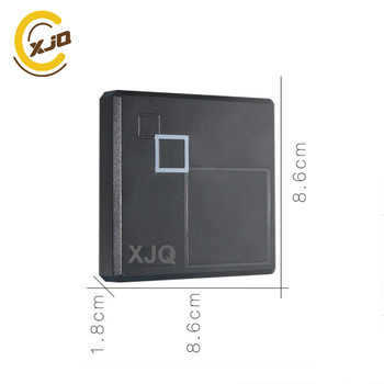 XJQ Υψηλής ποιότητας Αδιάβροχη συσκευή ανάγνωσης καρτών, RFID 125 KHz/13,56MHZ Αναγνώστης κάρτας Access Control με wiegand 26/34 GB-R102A