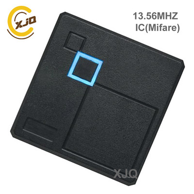 XJQ aukštos kokybės vandeniui atsparus kortelių skaitytuvas, RFID 125 KHz/13.56MHZ prieigos kontrolės kortelių skaitytuvas su wiegand 26/34 GB-R102A