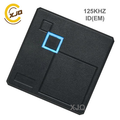 XJQ aukštos kokybės vandeniui atsparus kortelių skaitytuvas, RFID 125 KHz/13.56MHZ prieigos kontrolės kortelių skaitytuvas su wiegand 26/34 GB-R102A