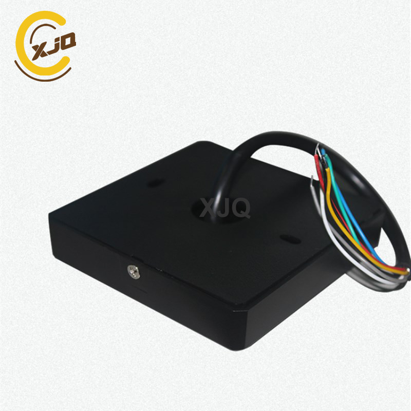 XJQ aukštos kokybės vandeniui atsparus kortelių skaitytuvas, RFID 125 KHz/13.56MHZ prieigos kontrolės kortelių skaitytuvas su wiegand 26/34 GB-R102A