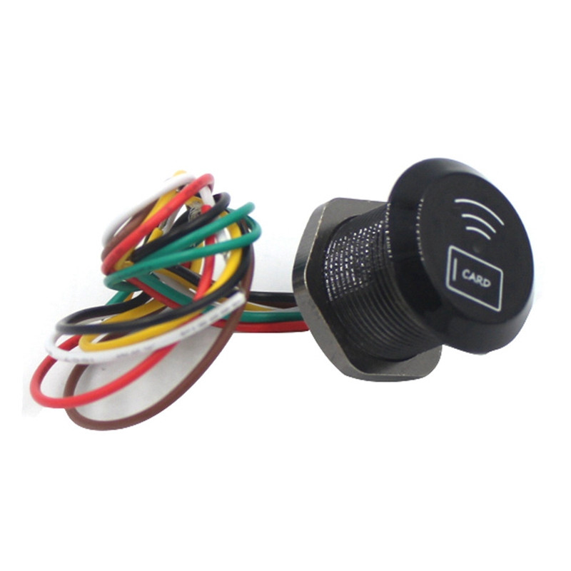 Mini RFID čitač proximity kartice IP68 vodootporan 13.56Mhz IC čitač kartica Wiegand26/34 čitač kartica za sustav kontrole pristupa