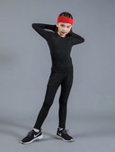 Детско облекло Детски масови компресионни панталони за бягане Риза Тренировъчни панталони Баскетбол Спортни клинове Пера