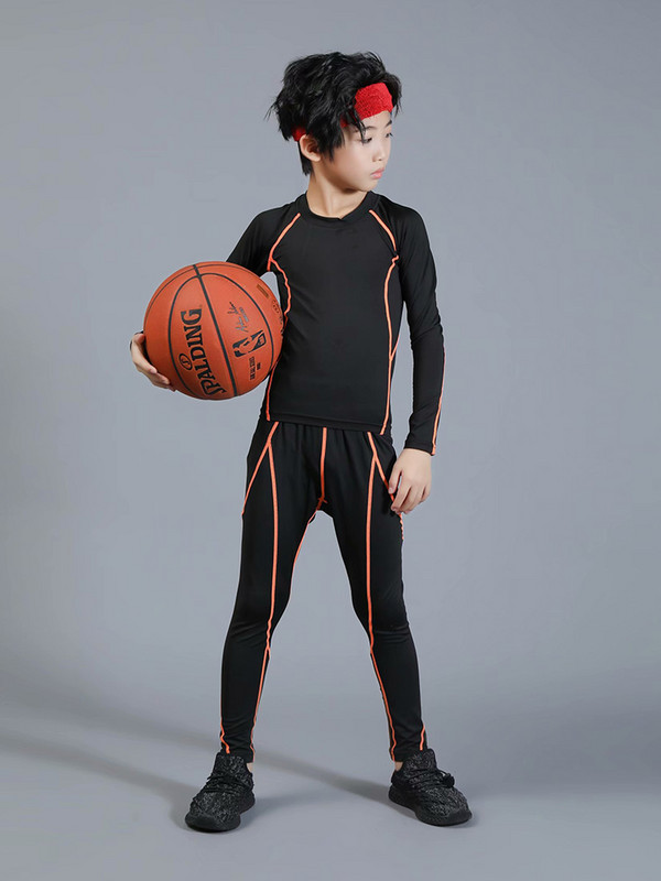Gyerekruházat Gyerek Alulról Kompressziós Futónadrágok Ingek Edzőnadrágok Kosárlabda Sport Leggings Tollak