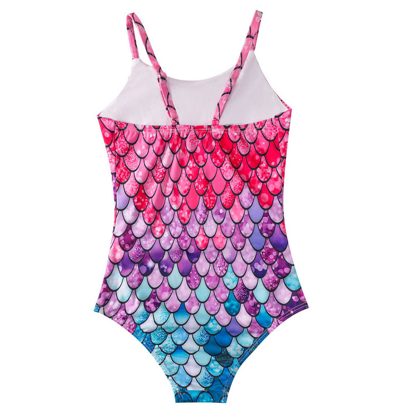 2023-as fürdőruha lányoknak, gyerekeknek, egyrészes kis hableány fürdőruhák, gyerekek strandruházat, fürdőruha, lányok, egyrészes bikini