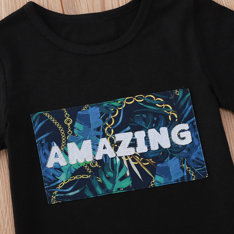 Ljetna ležerna odjeća, dječja, dječačka, ljetna sportska odjeća, kratki rukavi, dizajn majica kratkih rukava i kratkih hlačica za vježbanje, fitnes