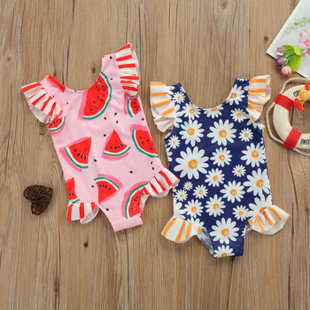 Νεότερη άφιξη Μικρό παιδί νεογέννητο μωρό για κορίτσια Shell print Μαγιό Μαγιό μπικίνι beachwear μαγιό 0-3T