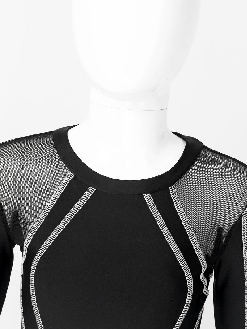 Dječja proljetna odjeća Novi stil Moda za vježbanje Yoga Running Outfit dugih rukava Patchwork Top s tajicama Sportska odjeća za djevojčice