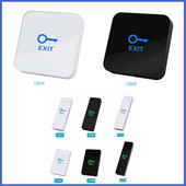 Durvju pieskāriena izejas poga Spied Home Release Slēdža paneļa piekļuves vadības LED gaisma