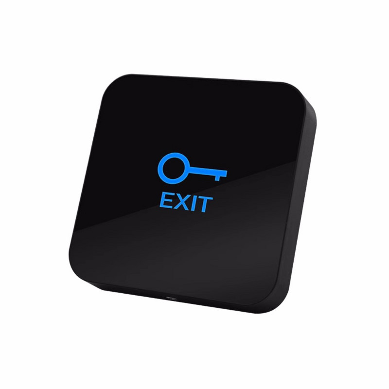 Durvju pieskāriena izejas poga Spied Home Release Slēdža paneļa piekļuves vadības LED gaisma