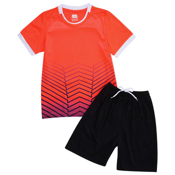 Παιδικά καθημερινά αθλητικά ρούχα Φόρμες για αγόρια κορίτσια Σετ τρεξίματος κοντομάνικο μπλουζάκι + σορτς Στολές προπόνησης ποδοσφαίρου