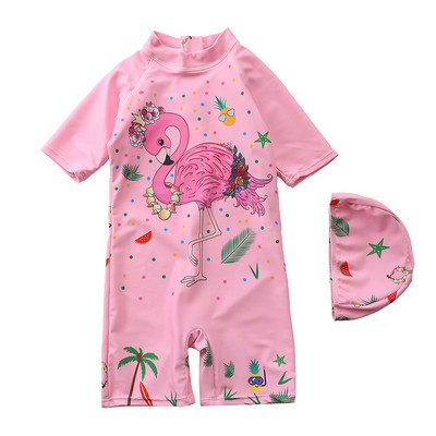 1~7Y Μικρό Μωρό Κοριτσίστικο Μαγιό One Piece Παιδικό Μονόκερος Κοστούμια για σέρφινγκ Παιδικά κινούμενα σχέδια Μαγιό Beachwear-SW427