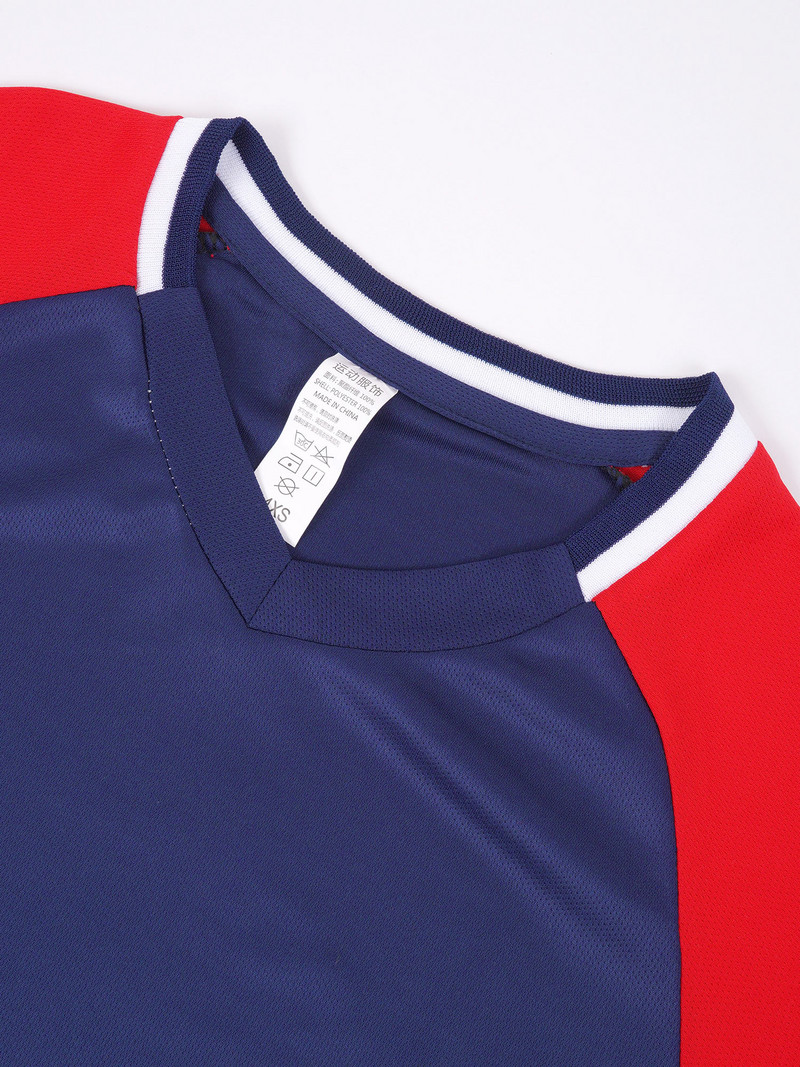 Gyerek fiúk rövid ujjú póló és rövidnadrág szett Futball Sport ruha Futball Kosárlabda Egyenruha Edzőruha Sportos atlétikai ruha