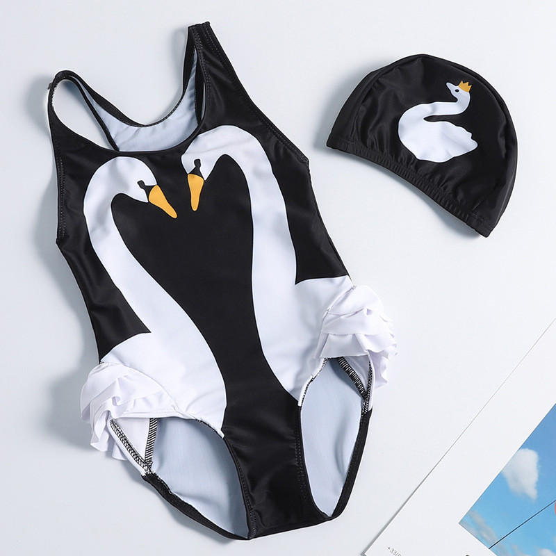 Tüdrukute ujumisriided Laste ujumistrikoo 1–10 aastat Tüdrukute ujumistrikoo ühes tükis Laste ujumisriided mütsiga Laste rannariided 2019-ST119