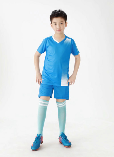 Ljetne dječje nogometne uniforme, prozračna natjecateljska obuća za dječake, komplet sportske odjeće za trčanje, survetement football infant