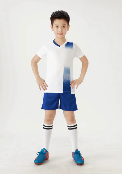 Ljetne dječje nogometne uniforme, prozračna natjecateljska obuća za dječake, komplet sportske odjeće za trčanje, survetement football infant
