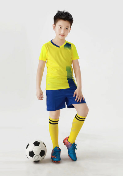 Ljetne dječje nogometne uniforme, prozračna natjecateljska obuća za dječake, komplet sportske odjeće za trčanje, survetement football infant