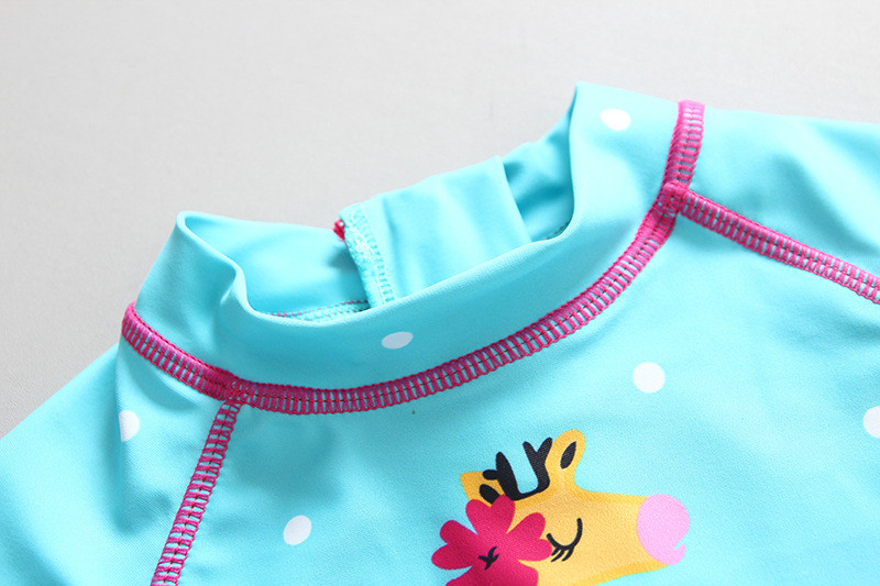 1–7 gadu mazuļu mazuļu meiteņu peldkostīms ar garām piedurknēm Meiteņu izsitumu aizsargi UPF50+ peldkostīms, kas paredzēts bērnu meiteņu peldkostīmam, peldkostīms SW403