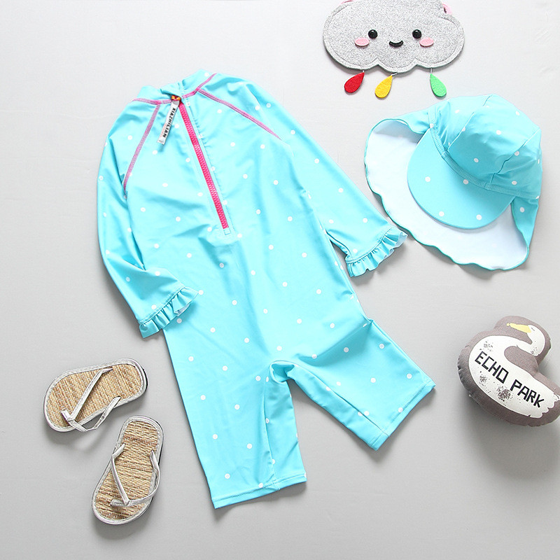 1–7 gadu mazuļu mazuļu meiteņu peldkostīms ar garām piedurknēm Meiteņu izsitumu aizsargi UPF50+ peldkostīms, kas paredzēts bērnu meiteņu peldkostīmam, peldkostīms SW403