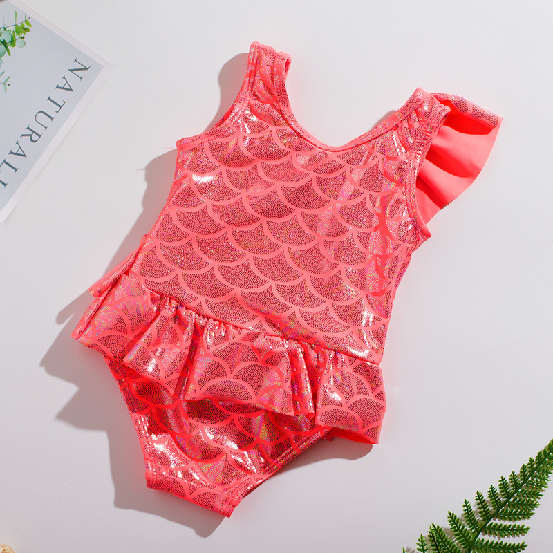 1-6 Mažiems kūdikiams skirtas maudymosi kostiumėlis Vientisas maudymosi kostiumėlis mergaitėms Aukštos kokybės Vaikų mergaičių plaukimo suknelė Vaikiškas maudymosi kostiumėlis-ST215