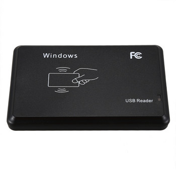 2X USB RFID настолен четец на ID карти Четец на безконтактни карти