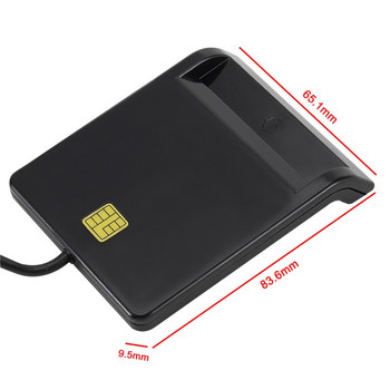 5X Universal φορητή συσκευή ανάγνωσης έξυπνων καρτών για τραπεζική κάρτα Αναγνωριστικό κάρτας CAC DNIE ATM IC Card Reader για τηλέφωνα Android