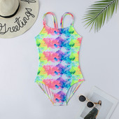 7~14 Y Teenager Girls μαγιό μονοκόμματο Μαγιό για κορίτσια Cross Back Παιδικά μαγιό μεγάλου μεγέθους Μαγιό για παιδιά
