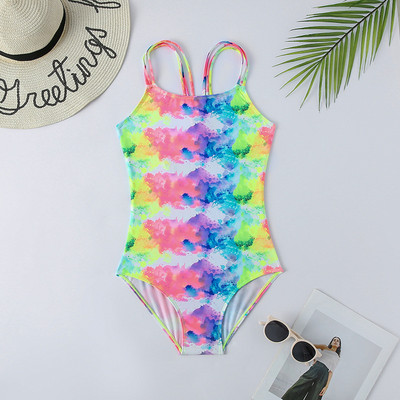 7~14 Y Teenager Girls μαγιό μονοκόμματο Μαγιό για κορίτσια Cross Back Παιδικά μαγιό μεγάλου μεγέθους Μαγιό για παιδιά