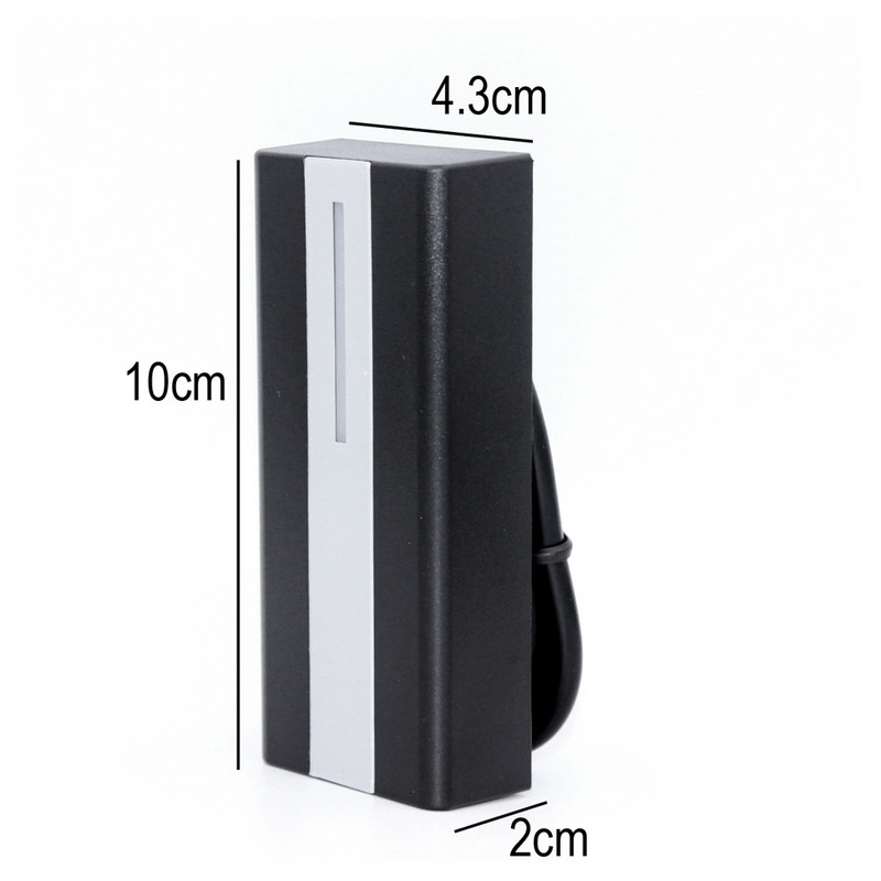 H1R IP67 vandeniui atsparus prieigos kontrolės skaitytuvas 125Khz RFID 13.56MHZ kortelių skaitytuvas Wiegand 26 34 skaitytuvas durų prieigos kontrolės sistemai