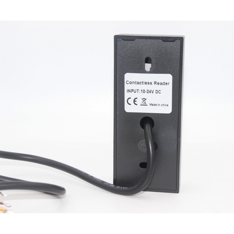 H1R IP67 vandeniui atsparus prieigos kontrolės skaitytuvas 125Khz RFID 13.56MHZ kortelių skaitytuvas Wiegand 26 34 skaitytuvas durų prieigos kontrolės sistemai
