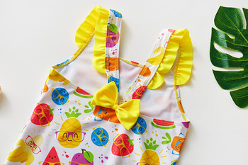 2-10 Y Toddler Baby Girls μαγιό μονοκόμματο Κοριτσίστικο μαγιό με φρούτα Παιδικά μαγιό Παιδικά μαγιό παραλίας Φόρεμα μαγιό
