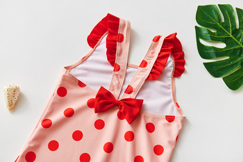 2-10 Y Toddler Baby Girls μαγιό μονοκόμματο Μαγιό για κορίτσια Dot print Μαγιό για κορίτσι Παιδικά ρούχα παραλίας Μαγιό