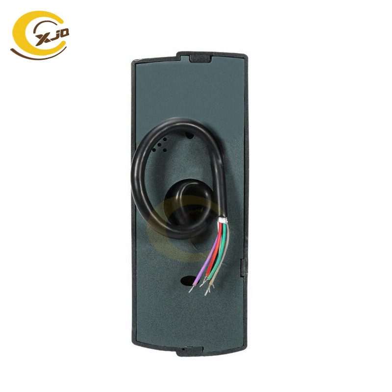 XJQ 125 KHZ veekindel juurdepääsukontroll RFID-kaardi lugeja koos wiegand 26/34 ukse turvasüsteemiga Mifare IC-kaardi lugeja