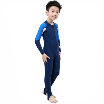 DSP02 UPF 50+ Lycra Детски костюм за плуване Stinger костюм Dive Skin Гмуркане с шнорхел Сърф Водни ски анти-UV облекло костюм за гмуркане