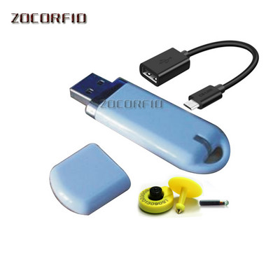 34,2Khz EM4305 125KHZ Animal Pet RFID USB Reader System/Windows