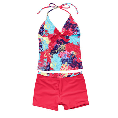 Meiteņu vasaras apdrukas peldkostīms, peldkostīms, tankini, divdaļīgs kostīms bērniem, kamzolis, peldkostīmi piejūras bikini