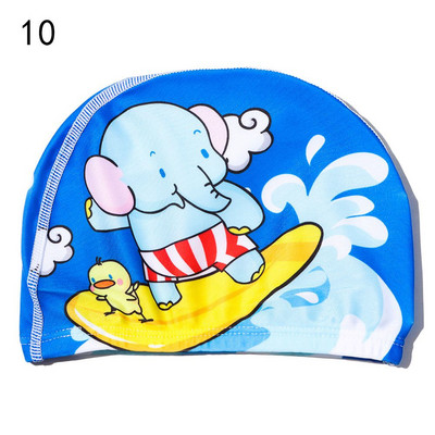 Jauka multfilma bērniem peldcepures haizivis krokodila raksts ar augstu elastību audums bērniem peldbaseinā cepure zēniem meitenēm