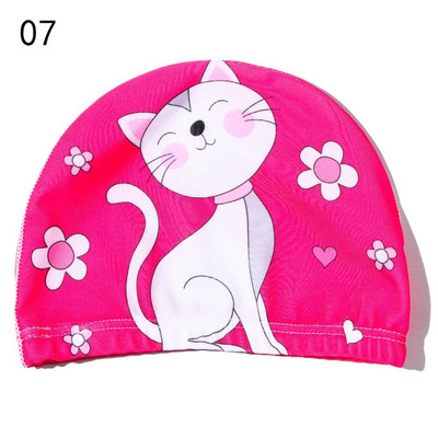 Jauka multfilma bērniem peldcepures haizivis krokodila raksts ar augstu elastību audums bērniem peldbaseinā cepure zēniem meitenēm