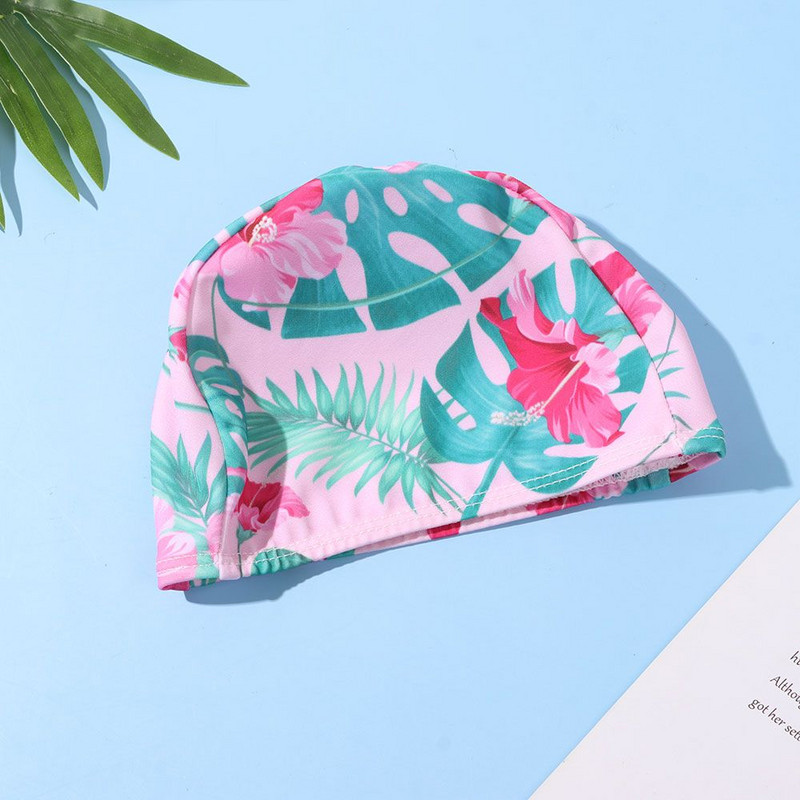 Jauka multfilma bērniem peldcepures haizivis krokodila raksts ar augstu elastību audums bērniem peldbaseinā cepure zēniem meitenēm