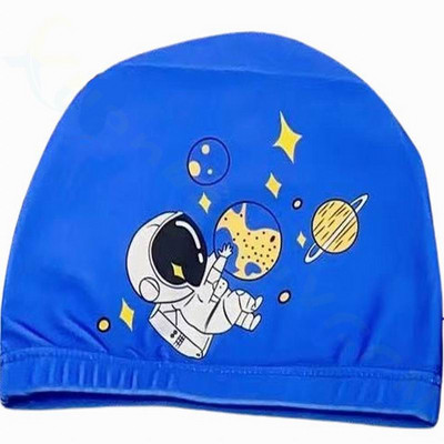 Bērni Bērni Peldcepure Jauka karikatūra Audums Peldbaseins Ūdens Sports Aizsargāt Ausis Cepure Zēni Meitenes Peldēties Peldcepures Cepures