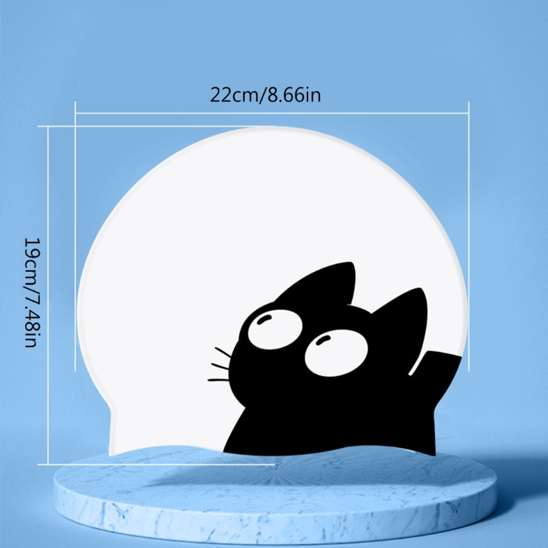 Bērnu peldcepures bērniem, bērniem, zēniem un meitenēm, silikona ūdensnecaurlaidīga peldcepure gariem vai īsiem matiem