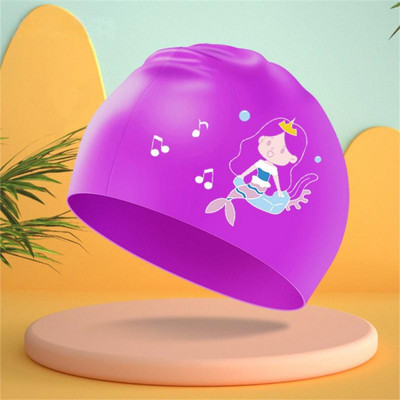 Nahasõbralik ujumiseks Mugav ja pehme libisemisvastane tekstuur lastele ujumiseks Silikoon ujumiseks Armas print