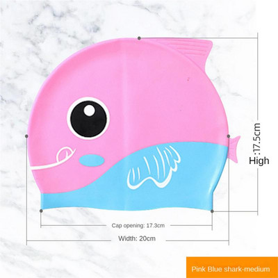 Gyermek búvársapka vízálló, nagy rugalmasságú fürdősapka egység súlya 0,06 kg, gyermekek számára alkalmas Gyermek úszósapka
