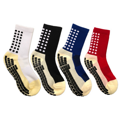 Детски футболни чорапи Неплъзгащи се дишащи спортни чорапи Подходящи за 8-15 възраст