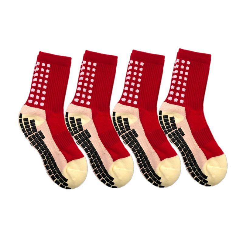 Παιδικές κάλτσες ποδοσφαίρου Αντιολισθητικές αθλητικές κάλτσες που αναπνέουν κατάλληλες για ηλικίες 8-15